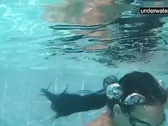 UhBabe presents: Submerged underwater with a dick inside her