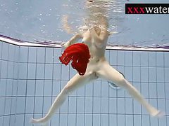 UhBabe presents: Sexy hot girl swimming in the pool