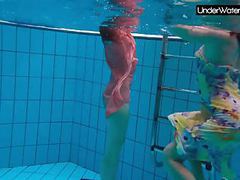UhBabe presents: Bubarek and birtakik enjoy eachother in the pool
