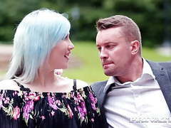UhBabe presents: Swinging brit misha mayfair dp'd by 2 cocks!