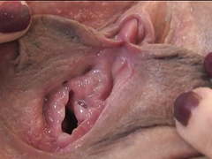 UhBabe presents: Pussy contractions and creamy orgasm up close