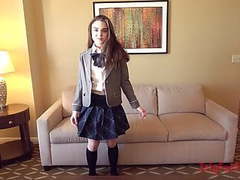 UhBabe presents: I put a school uniform on a girl who just turned 18 yo, Nipples, Teen, Interracial, Softcore, HD Videos, Cosplay, 18 Year Old, School Uniform, Nude Teens, Porn for Women, Uniforms, American, Asian Guy White Girl, Interacial, 18 Yo Girl, 60 FPS, TripForFuc