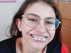UhBabe presents: Please cum on my braces, dirty talking blowjob. shanaxnow, Blowjob, Teen (18+), Handjob, HD Videos, Cosplay, Cheerleader, 18 Year Old, Cum in Mouth, Braces, Cheerleader Sex, Perfect Blowjob, Blowjob Cum, Cum on Braces, Dirty Talk Handjob, Dirty Talk Blowj