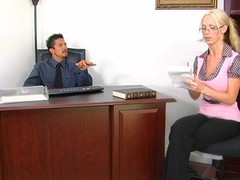 UhBabe presents: Fucking in the office with fake tits blonde secretary nikki benz