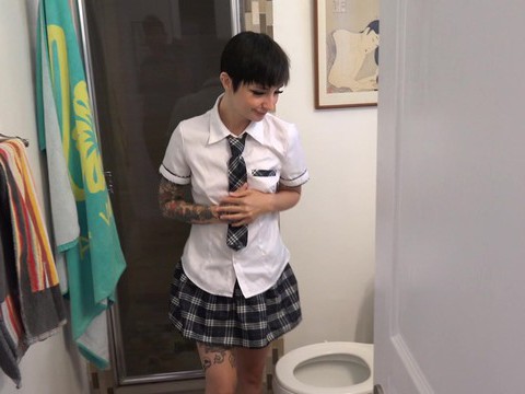 UhBabe presents: Homemade pov video of short hair stevie moon getting fucked