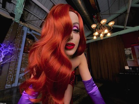UhBabe presents: Pov cosplay porn with jessica rabbit in hd porn
