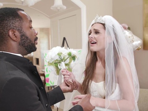 UhBabe presents: Hardcore interracial gangbang with hot ass bride aften opal. hd