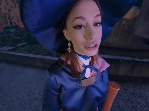 UhBabe presents: Laya rae as akko knows some naughty spells