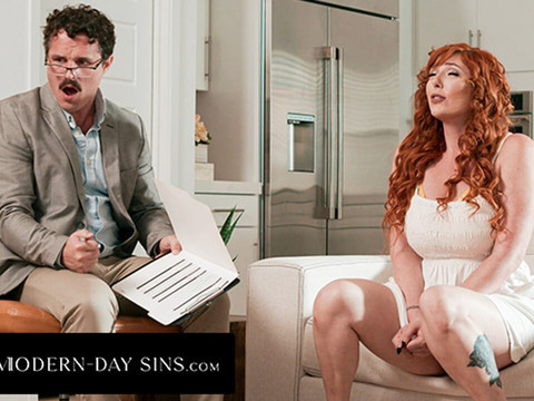 UhBabe presents: Modern-day sins - pervert therapist is obsessed with redhead milf lauren phillips's stunning body
