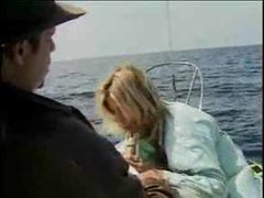 UhBabe presents: Babe on a boat sucking a hot cock