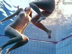 UhBabe presents: Naked girls swimming erotically underwater