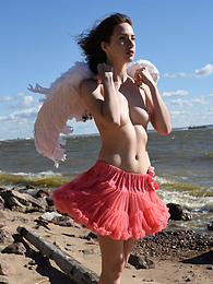 UhBabe presents: Cute cock gobbler teen just wants to give you a good look of what she had hidden under that dress all this time