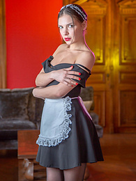 UhBabe presents: Sexy Maid Henessy betrays Natalie Starr and fucks boyfriend